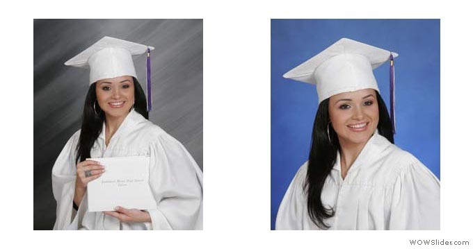 how to wear cap and gown collar